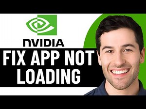 HOW TO FIX NVIDIA APP NOT LOADING 2026! (EASY FIX)