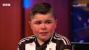 He is no height yet he has such a towering and powerful voice - 12 year old Alfie is using it to fight for access to a drug which could mean he can walk for longer #NolanLIVE | BBC iPlayer | Stephen Nolan