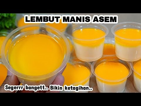 SEGERR BANGET | AUTO REBUTAN | RESEP PUDDING SUSU SQUASH