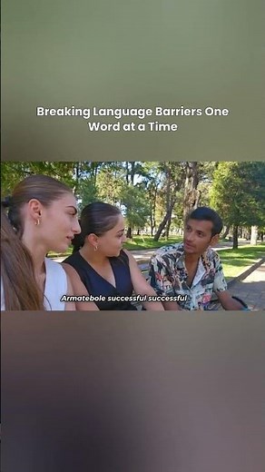 Breaking Language Barriers One Word at a Time
