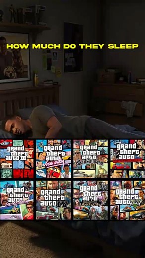 How Many Hours Do GTA Protagonists Actually Sleep?