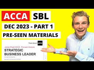 ACCA SBL December exam 2023 pre-seen information analysis - NCTech part 1