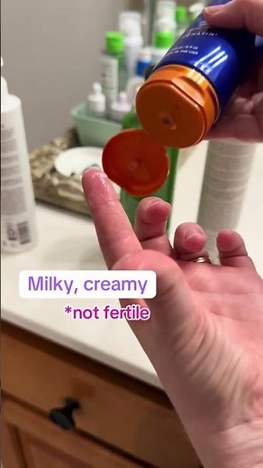 What should cervical mucus look like?