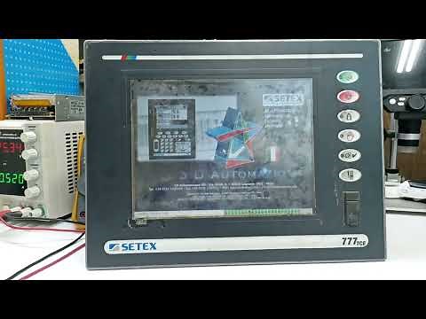 Setex 777 TCE HMI Repair | No Power Fault Fixed & Bench Tested