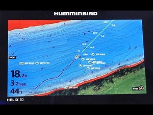 Humminbird HELIX How To Change Course Projection Line