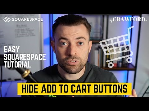 Hide or Replace Add to Cart Button With Custom Link [SQUARESPACE ECOMMERCE TUTORIAL]