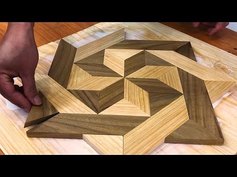 Amazing Woodworking Ideas - Making Unique Wall Clock - Creative DIY