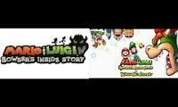 Mix of 2 videos from youtube : Mario and Luigi: Bowser's Inside Story - In The Final Mashup