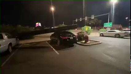 17K views · 320 reactions | Yikes! This Denny's restaurant sign toppled over when strong winds pushed through the Phoenix area last night. Fortunately, employees at this location near I-17 and Thomas Road say, while three cars were hit, no one was hurt. More storm videos: https://bit.ly/3Rzwajy | ABC15 Arizona | Facebook
