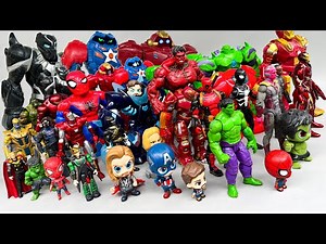 Mega Marvel Superhero Army! Hulk, Spider-Man, Iron Man & Venom Unite in Epic Toy Animation Battle!!!