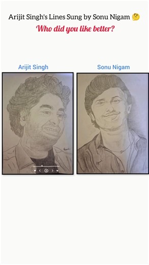 Sonu Nigam Sings Arijit Singh’s Lines in “Ghar Kab Aaoge” | Border 2 🎤🔥#Art #Sketch #IndianArtist