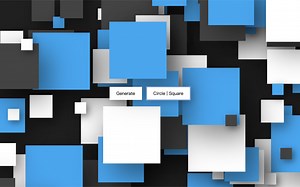 HTML5+CSS3 创建生成随机 背景的网站