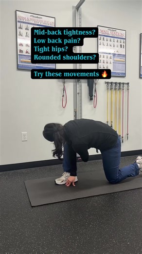 Try these movements and let us know what you think 🔥 #rehab #recovery #chiropractic #trending #musculoskeletal
