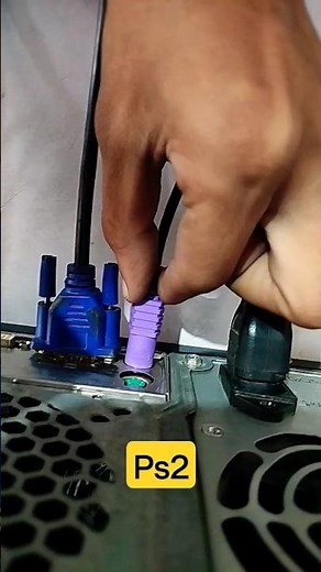 How to Connect PS2 Keyboard To Pc/Desktop | PS2 Keyboard in Windows#macnitesh#ps2#keyboardtricks