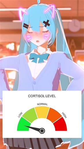 Low Cortisol Hatsune Miku #animation #mmd #fypシ #shorts #hatsunemiku #mikumikudance #blender