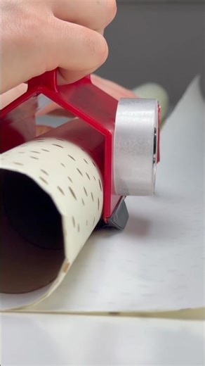 Easiest way to cut wrapping paper?! #amazon #amazonfinds