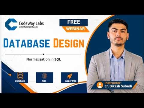 Normalization in SQL | 1NF, 2NF, 3NF & BCNF Explained | SQL Course Lecture