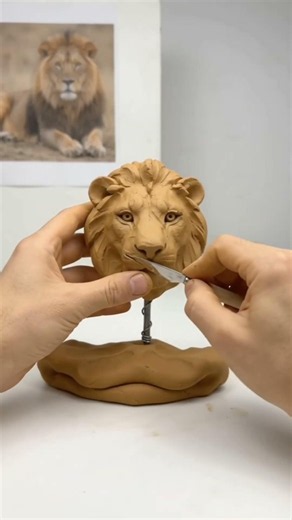 I Turned Clay Into a Lion 🦁
