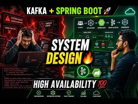 👉 Kafka + Spring Boot System Design 🔥 High Availability Architecture (Crack Senior Interviews 🚀)