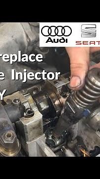 How to replace fuel PD injector (Pump duse) injection system TDI 1.9 VW, Audi, Skoda, Seat