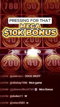 Chasing the $10,000 MEGA Bonus at Morongo! 🤯 #slots