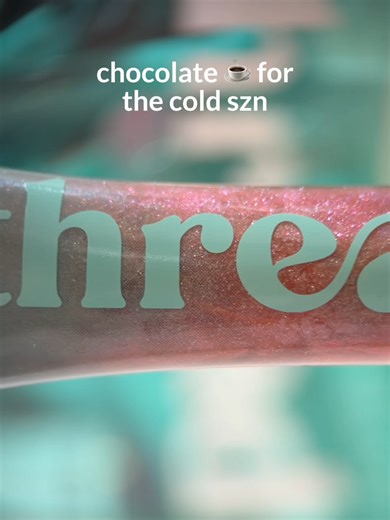 the season said “bring chocolate,” so here i am 🍫💄 'gloss it' in chocolate drop is glossy, juicy, scented like cocoa, and basically a festive snack on your lips that’s perfect for the cold szn. absolutely obsessed!