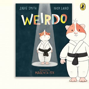 Meet Maud 🐹 She's a guinea pig who wears a judo suit, and some think she might be a bit of a weirdo.. The debut picture book from Zadie Smith and Nick Laird, and illustrated by Magenta Fox. Join Maud on her adventure as she learns that being yourself is the very best thing you can be. Hardback 👉 Bookshop.org: http://bit.ly/Weirdobookshorg Waterstones 👉https://bit.ly/WeirdoWS Audiobook 👉 https://adbl.co/3uAQjuz | Puffin Books
