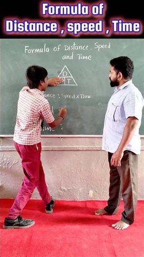 formula of Distance, speed and Time #education #maths #students #school #mathapp