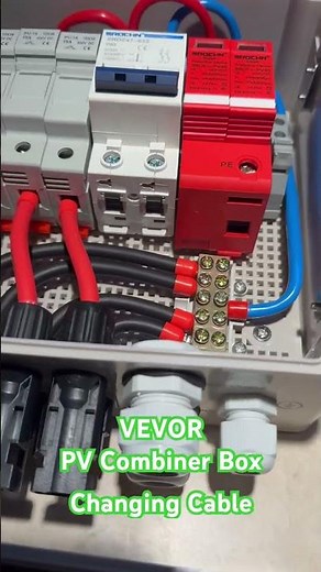 DIY VEVOR Combiner Box