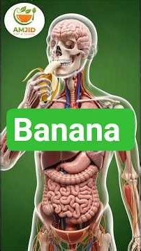 Banana Body Effects Explained | 3D Anatomy Visuals | Energy, Digestion & Muscles Boost Explained