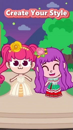 Play Together in Papo World, Create Your Style, Pretend Play for Girls