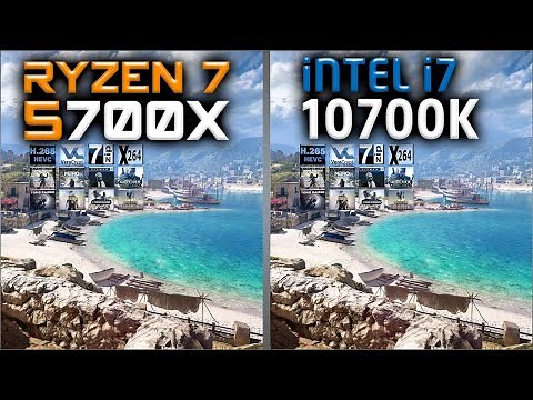 5700X vs 10700K Benchmarks – 15 Tests