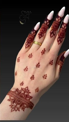 New mehndi design beautiful ❤️#mehndi#latest#aesthetic#instagram#lovesong #ytshorts#short#shortvideo