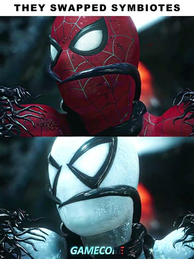 Venom And Spider Man Swapped Their Symbiotes 😱🙏 Suits Comparison