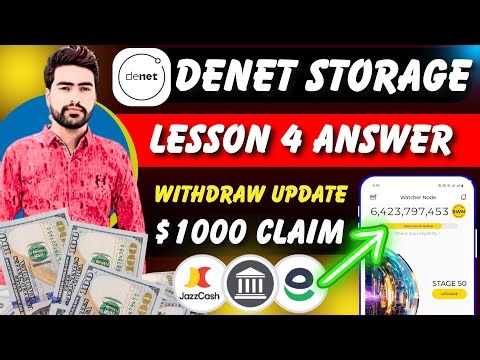 how to withdraw denet storage airdrop | denet storage airdrop withdrawal | denet airdrop withdraw