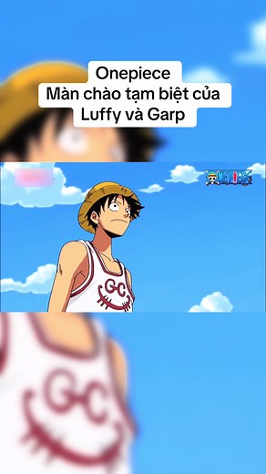 Khoảnh Khắc Tạm Biệt Cảm Động Giữa Luffy và Garp