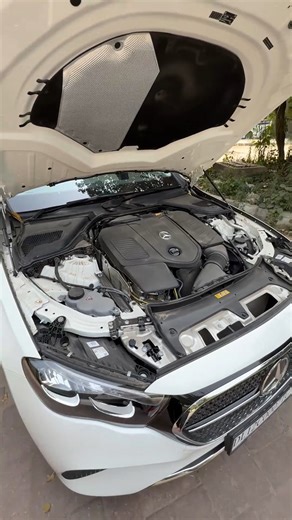 NamasteCar on Instagram: "#MercedesBenzEClass engine... #NamasteCar #EClass #German #Mercedes #Luxury"