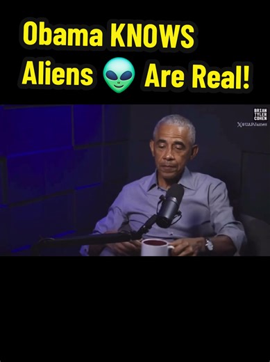 Barack Obama Confirms Aliens Are Real?!