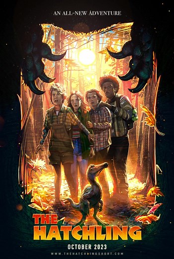 Check out the first score preview of 'The Hatchling' - an All-New Short Film roaring online this October - accompanied by our motion poster debut! #dinosaur