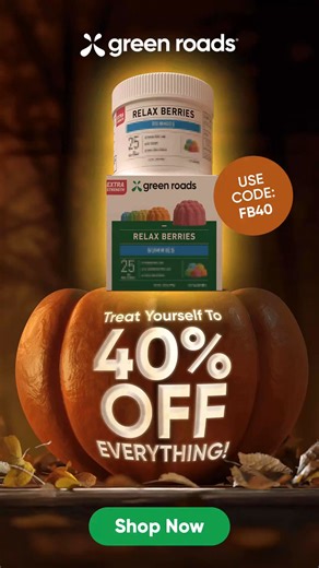 No Tricks. Just Treats. Own the Day™ with 40% Off  | Green Roads | Facebook