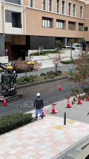 Japanese Road Construction Activities and Workers