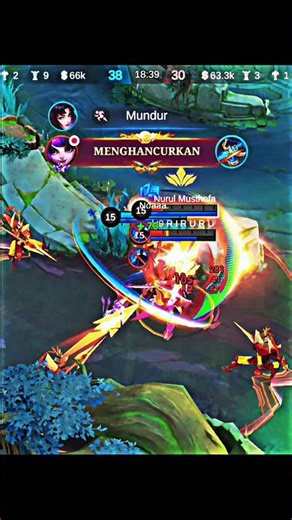 DAMAGE MINSITTHAR LATE GAME 💀#shorts #shortvideo #mobilelegends #gameplay #mlbb #trending #viral