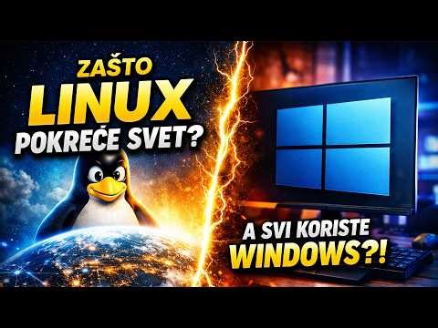 ZAŠTO LINUX POKREĆE SVET, A SVI I DALJE KORISTE WINDOWS?