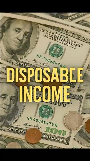 DISPOSABLE INCOME — The Money You Actually Get to Use
