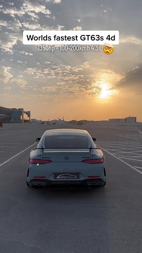 Worlds Fastest Mercedes AMG GT63S 4 Door | Insane Launch