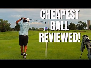 Walmart makes a Golf Ball! Athletic Works Golf Ball Review