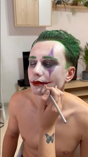 Joker makeup tutorial