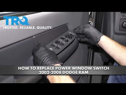 How to Replace Power Window Switch 2002-08 Dodge RAM