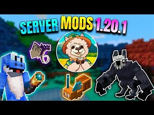 🐶SERVER con MODS💛 MINECRAFT 1.20.1 NO PREMIUM🌍 [100 MODS]