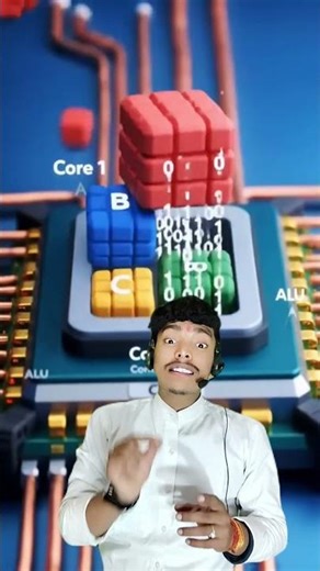 CPU Kya Hota Hai Aur Kaam Kaise Karta Hai? | Computer Brain Explained in Hindi by Satyam sir